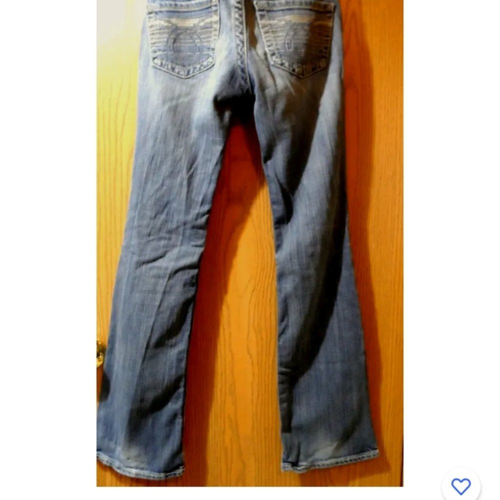 BIG STAR JEANS The Buckle sz 25R Casey Designer denim medium wash - Picture 6 of 8